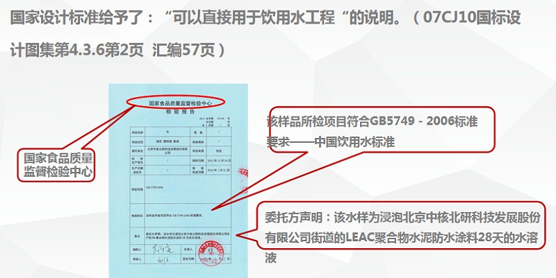 新型防水材料環保報告